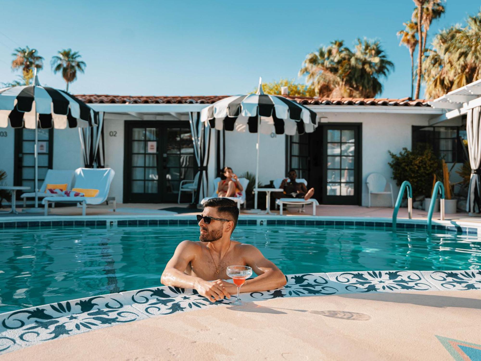 Natural Palm Springs Escape Poolside Plus Downtown Hotel Eksteriør billede