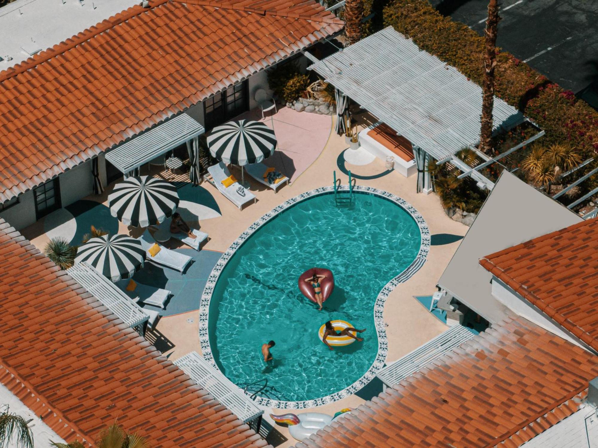 Natural Palm Springs Escape Poolside Plus Downtown Hotel Eksteriør billede